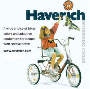 Триколка за деца с увреждания Haverich Германия